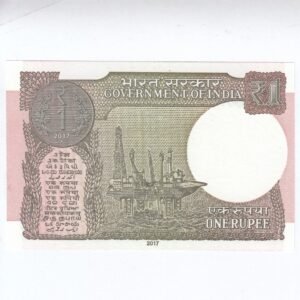 A-62 ~ 1 RUPEE NOTE ~ SHAKTIKANT DAS ~ 2017 ~ INSET "L" ~ PREFIX "D" ~ DATE : 27th AUGUST 03 - Image 2