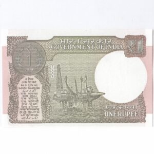 A-63 ~ 1 RUPEE NOTE ~ SUBHASH GARG ~ 2018 ~ Inset “L” ~ Prefix "A" ~ DATE : 1st MAY 2023 - Image 2