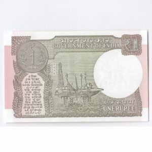 A-63 ~ 1 RUPEE NOTE ~ SUBHASH GARG ~ 2018 ~ Inset “L” ~ Prefix "A" ~ DATE : 2nd MARCH 47 - Image 2