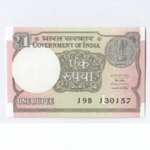 A-61 ~ 1 RUPEE NOTE ~ RATAN P WATAL ~ 2016 ~ Inset “L” ~ Prefix "B" ~ DATE : 13th JANUARY 56