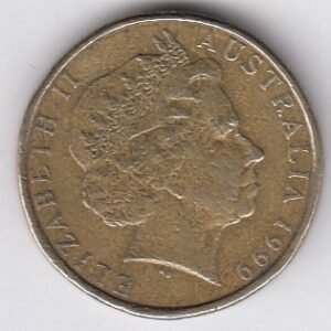 FCC ~ AUSTRALIA ~ COMMEMORATIVE COIN ~ 1 DOLLAR ~ 1999 ~ INTERNATIONAL YEAR OF OLDER PERSONS - Image 2