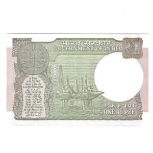 A-63 ~ 1 RUPEE NOTE ~ SUBHASH GARG ~ 2018 ~ INSET "L" ~ PREFIX "00A" ~ DATE 19th OCTOBER 31 - Image 2