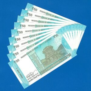 F-097 ~ 50 RUPEES NOTES ~ SHAKTIKANT DAS ~ HAMPI ~ 2023 ~ INSET “L” ~ 143111 TO 143999 (9 NOTES SET) - Image 3