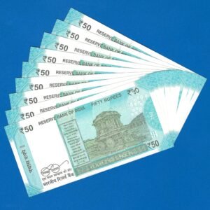 F-101 ~ 50 RUPEES NOTE ~ SHAKTIKANT DAS ~ HAMPI ~ 2024 ~ INSET “M” ~ 108001-009 (9 NOTES SET) - Image 2