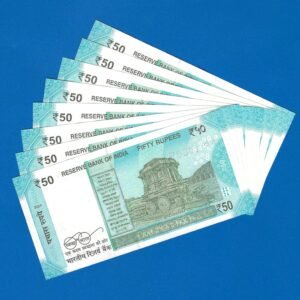F-101 ~ 50 RUPEES NOTE ~ SHAKTIKANT DAS ~ HAMPI ~ 2024 ~ INSET “M” ~ 108123-890 (8 NOTES SET) - Image 2