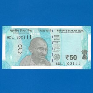 F-101 ~ 50 RUPEES NOTE ~ SHAKTI KANT DAS ~ HAMPI TEMPLE SERIES ~ 2024 ~ INSET “M” ~ DATE - 10th JANUARY 11