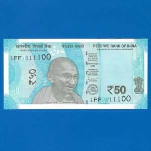 F-101 ~ 50 RUPEES NOTE ~ SHAKTI KANT DAS ~ HAMPI TEMPLE SERIES ~ 2024 ~ INSET “M” ~ DATE - 11th NOVEMBER 00