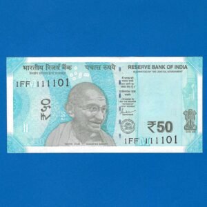 F-101 ~ 50 RUPEES NOTE ~ SHAKTI KANT DAS ~ HAMPI TEMPLE SERIES ~ 2024 ~ INSET “M” ~ DATE - 11th NOVEMBER 01
