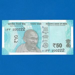 F-101 ~ 50 RUPEES NOTE ~ SHAKTI KANT DAS ~ HAMPI TEMPLE SERIES ~ 2024 ~ INSET “M” ~ DATE - 1st FEBRUARY 2000