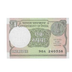A-61 ~ 1 RUPEE NOTE ~ RATAN P WATAL ~ 2016 ~ INSET "L" ~ PREFIX "A" ~  DATE : 24th MAY 38