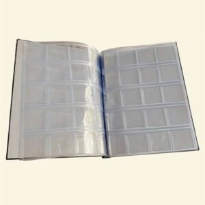 COIN ALBUM FOR 200 COINS ~ EASY COIN HOLDER INSERT POCKETS