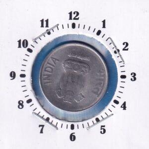 ERROR COIN ~ 6 O'clock ROTATION ~ 1 RUPEE ~ 2017 ~ NOIDA MINT