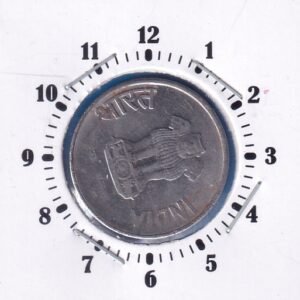 ERROR COIN ~ 2 O'clock ROTATION ~ 2 RUPEES ~ 2012