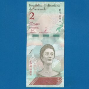 FCN ~ VENEZUELA ~ 2 VEF NOTE ~ VENEZUELAN BOLIVARES ~ 2018 ~ GEM UNC