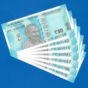 F-101 ~ 50 RUPEES NOTE ~?SHAKTIKANT DAS ~ HAMPI ~ 2024 ~ INSET ?M? ~ 420 SPECIALS (7 NOTES SET)